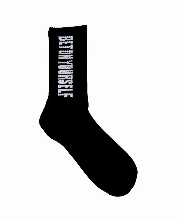 Bet On Yourself Crew Socks - Black